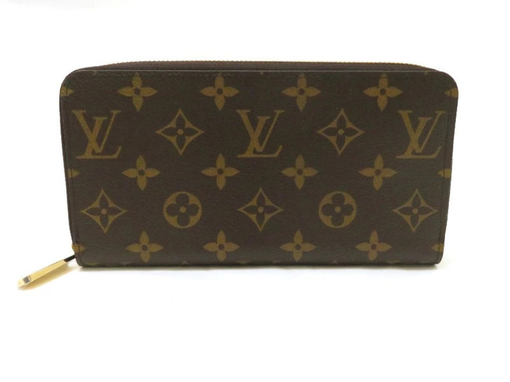 LOUIS VUITTON Zippy Wallet Monogram Long